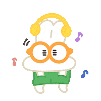 Dance Rabbit Sticker
