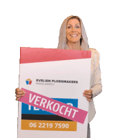 Jennifer Makelaar Sticker by Evelienploegmakers