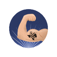 Fitness Illustration Sticker by Dual Petit