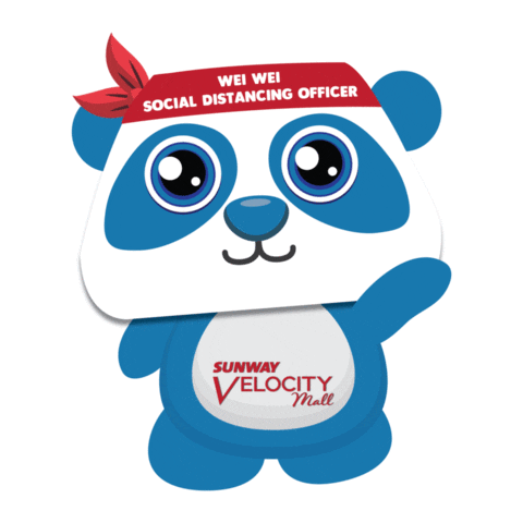 Bunny Panda Sticker by Sunway Velocity Mall