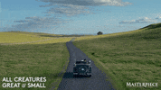 Road Trip Drive GIF by MASTERPIECE | PBS