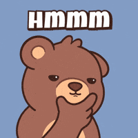 Confused Teddy Bear GIF by BEARISH