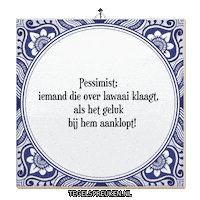 Humor Ontspanning Sticker by Tegelspreuken.nl