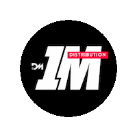 1M Music Distribution Sticker by 1M Music. Distribución / Management / Marketing & Publishing.