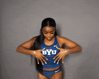 Jersey Trackfield GIF by BYU Cougars