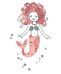 mermaid Sticker by Bebe Au Lait