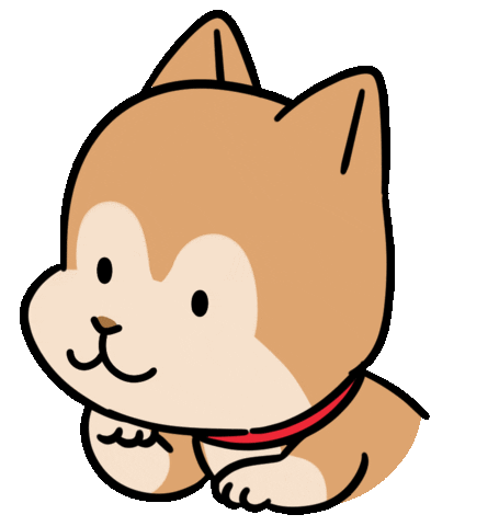 Shiba Inu Love Sticker by Ai and Aiko