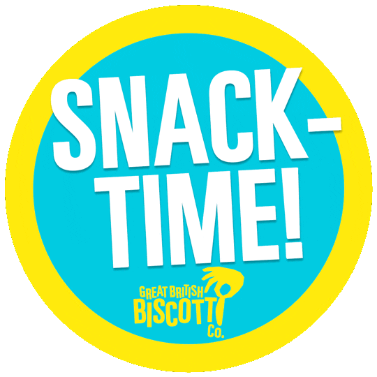 greatbritishbiscottico snack snacks snack time great british biscotti Sticker