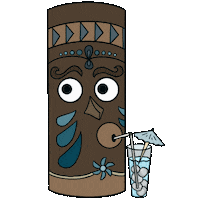 Hawaii Aloha Sticker
