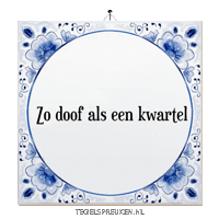 Humor Doof Sticker by Tegelspreuken.nl