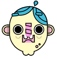 No Way Wow Sticker by Bubble Punk