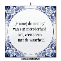 Nl Stem Sticker by Tegelspreuken.nl