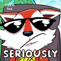 Serious Fox GIF by VeeFriends