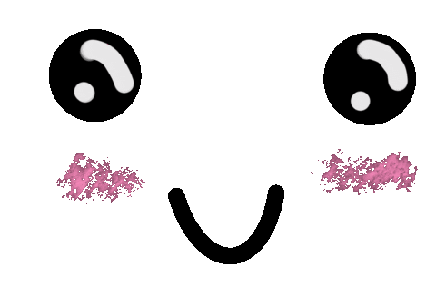 Happy Blush Sticker