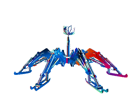 akappa91 giphyupload robot sci-fi chrome Sticker