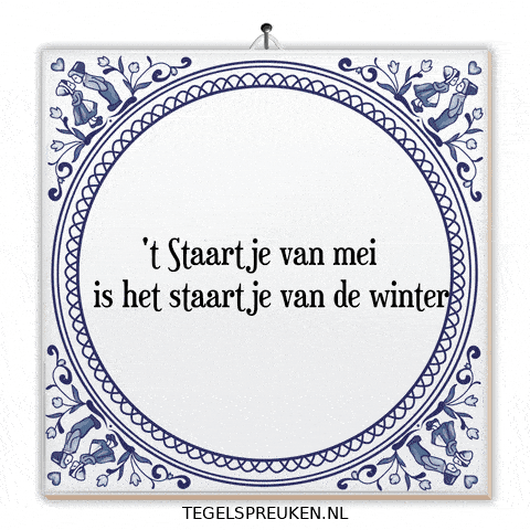 Winter Hoop GIF by Tegelspreuken.nl
