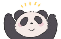 Happy Panda Sticker