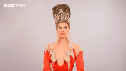 Drag Race Queen GIF by BBC Three