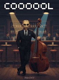 Cool Cat Jazz GIF by ABCNT