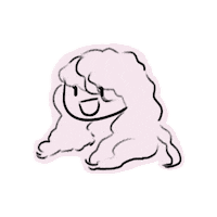 MissAeron happy bean ina aeron Sticker