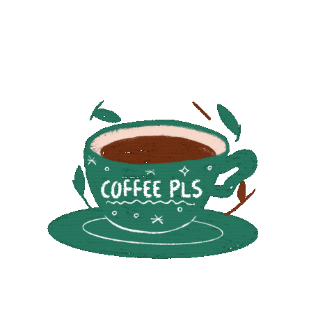 Coffee Morning Sticker