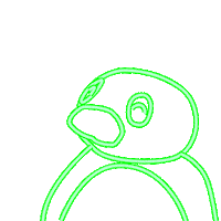 Vector Noot Noot Sticker