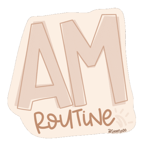 shopflogo skincare shopflogo amroutine rutinamañana Sticker