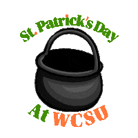St Patricks Westconn Sticker by WCSU