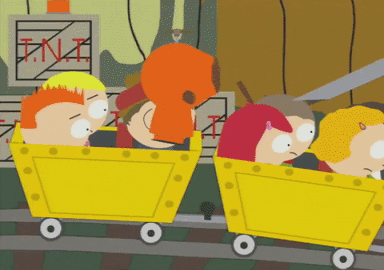 kenny mccormick amusement GIF by South Park 