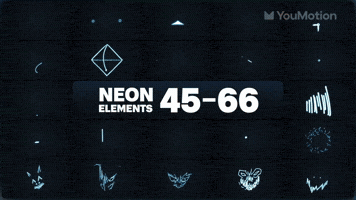 Neon Elements 45 66 | Video |You Motion