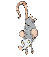 Tree Trash Sticker by Mike Bennett Art