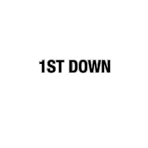 Football First Down Sticker by GPB Sports