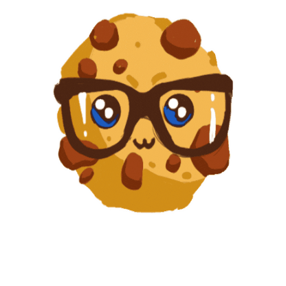Adeanejde jumping cookies nerdy kuky Sticker