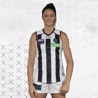 Sharni Layton Gopies GIF by CollingwoodFC
