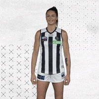 Sharni Layton Gopies GIF by CollingwoodFC