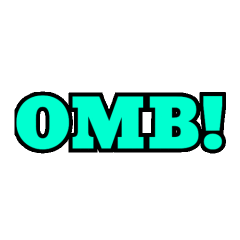 omb omg Sticker