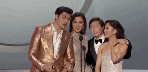 crazy rich asians cast GIF by SAG Awards