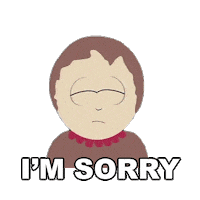 Sorry Sharon Marsh Sticker by South Park