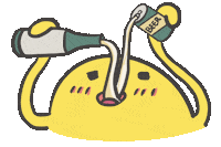 Drunk Get A Drink Sticker