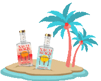 Summer Beach Sticker by Drink Nauti