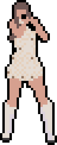 PositPixel taylor swift pixel art taylor lovers Sticker