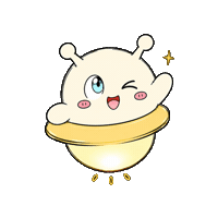 copernix alien uchupediaofficial uchupedia 宇宙のテルコ Sticker