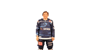 ercingolstadt hockey pointing right storm Sticker