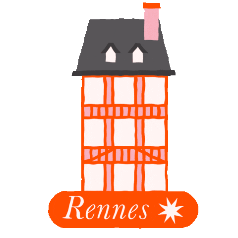Home City Sticker by ÈS.B Studio