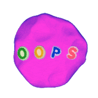 Sorry Mistake Sticker by JEREMY'S PLAYGROUND