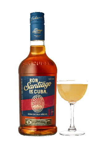 Drinks Alcohol Sticker by Ron Santiago de Cuba