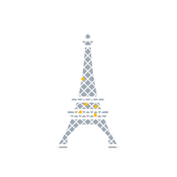 samaritaineparis france paris sparkling tower Sticker