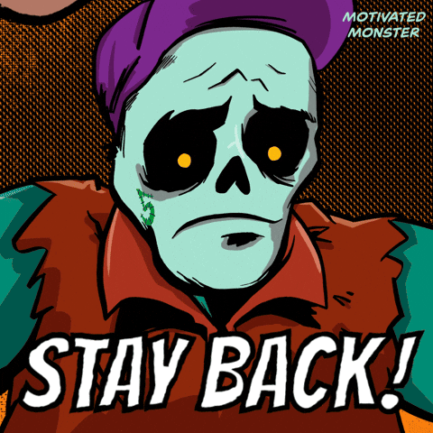 Dont Touch Me Back Off GIF by VeeFriends