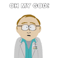 Oh No Omg Sticker by South Park
