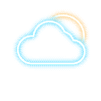 gyhwa weather sunny thunderstorm cloudy Sticker